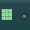 Block puzzle icon stukje