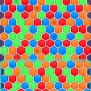 Bubble shooter icon grid