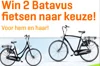 fiets winnen