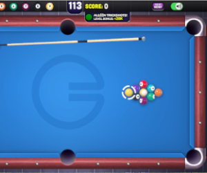 Online Biljart 9ball op Eazegames.com