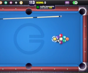 Online Biljart 9ball op Eazegames.com